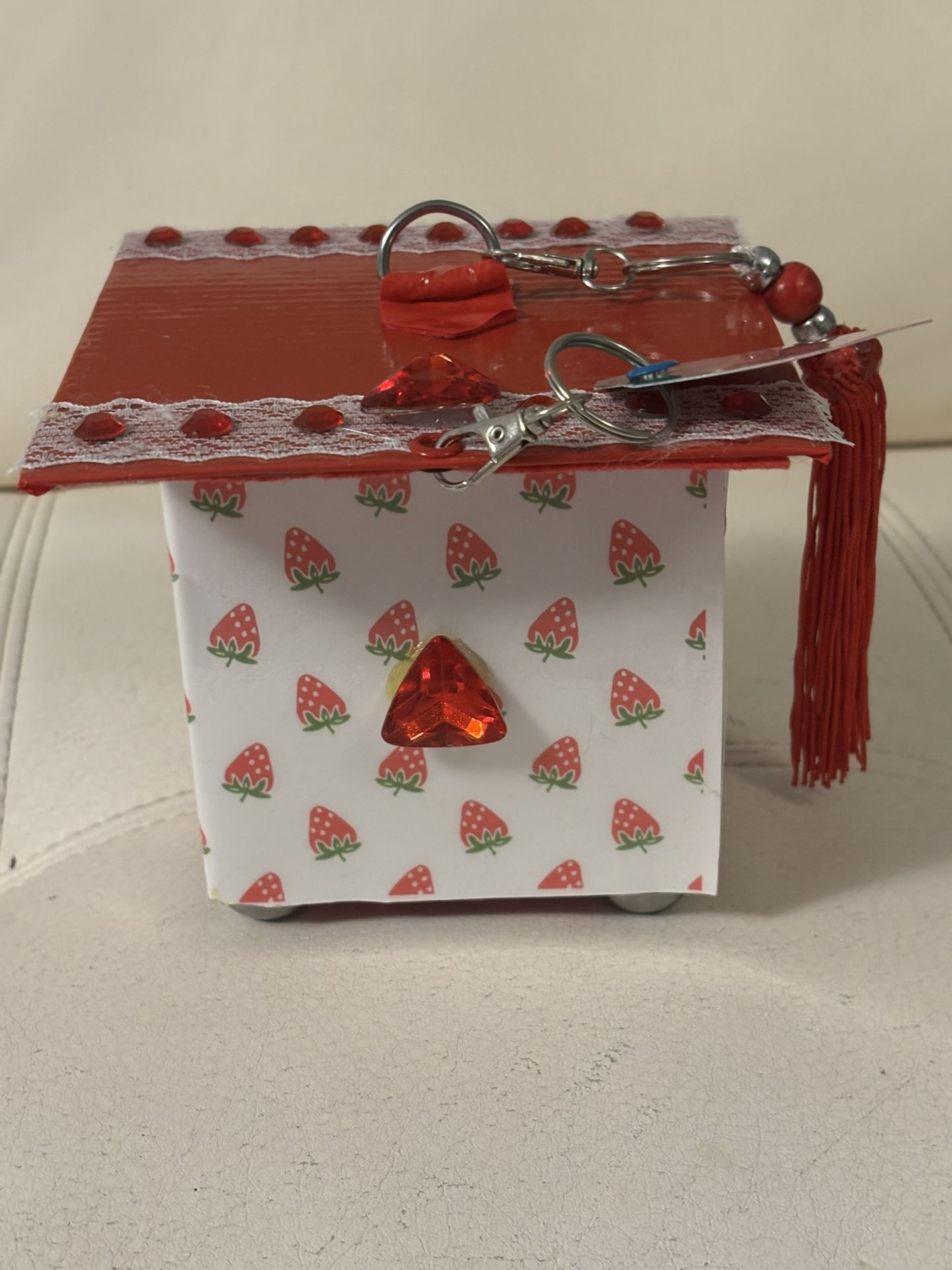 Red Strawberry Gift Box