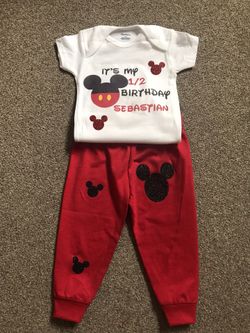 Mickey boys outfit