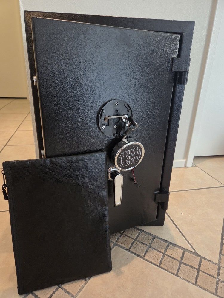 Fire Resistant Security Safe Box Heavy-Duty