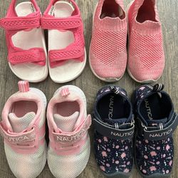 Girl Shoes Size 7T - $5 Each Or $18 For All