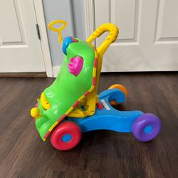 Playskool Step Start Walk 'n Ride Peppa Pig Active 2-in-1 Ride-On and Walker Toy