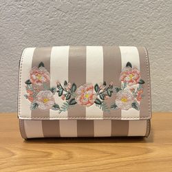 Aldo Small Floral Striped Bag