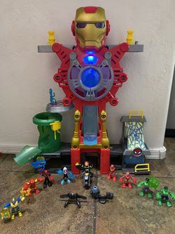 Marvel Light Up Headquarters With Characters