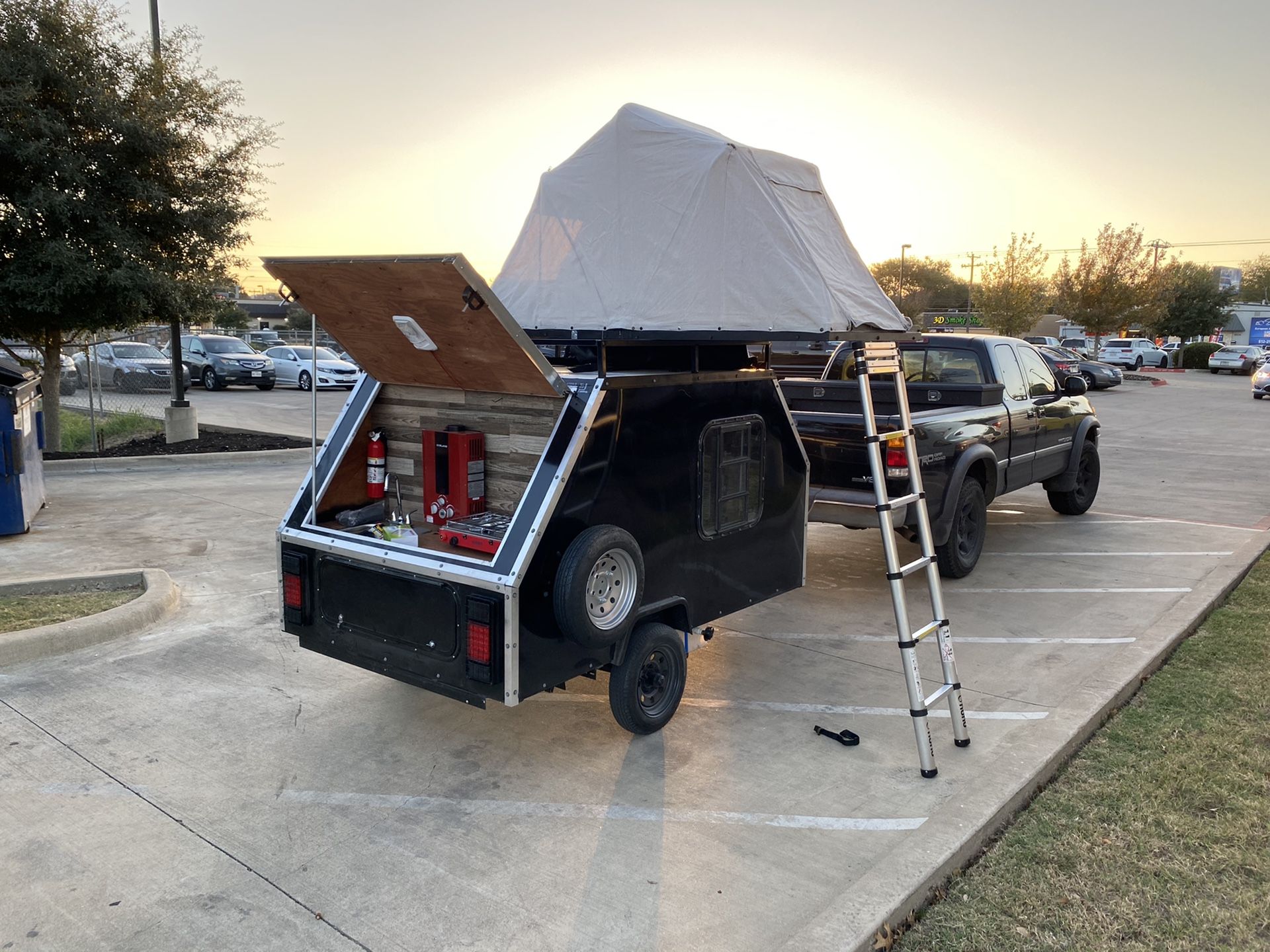 Camping trailer custom