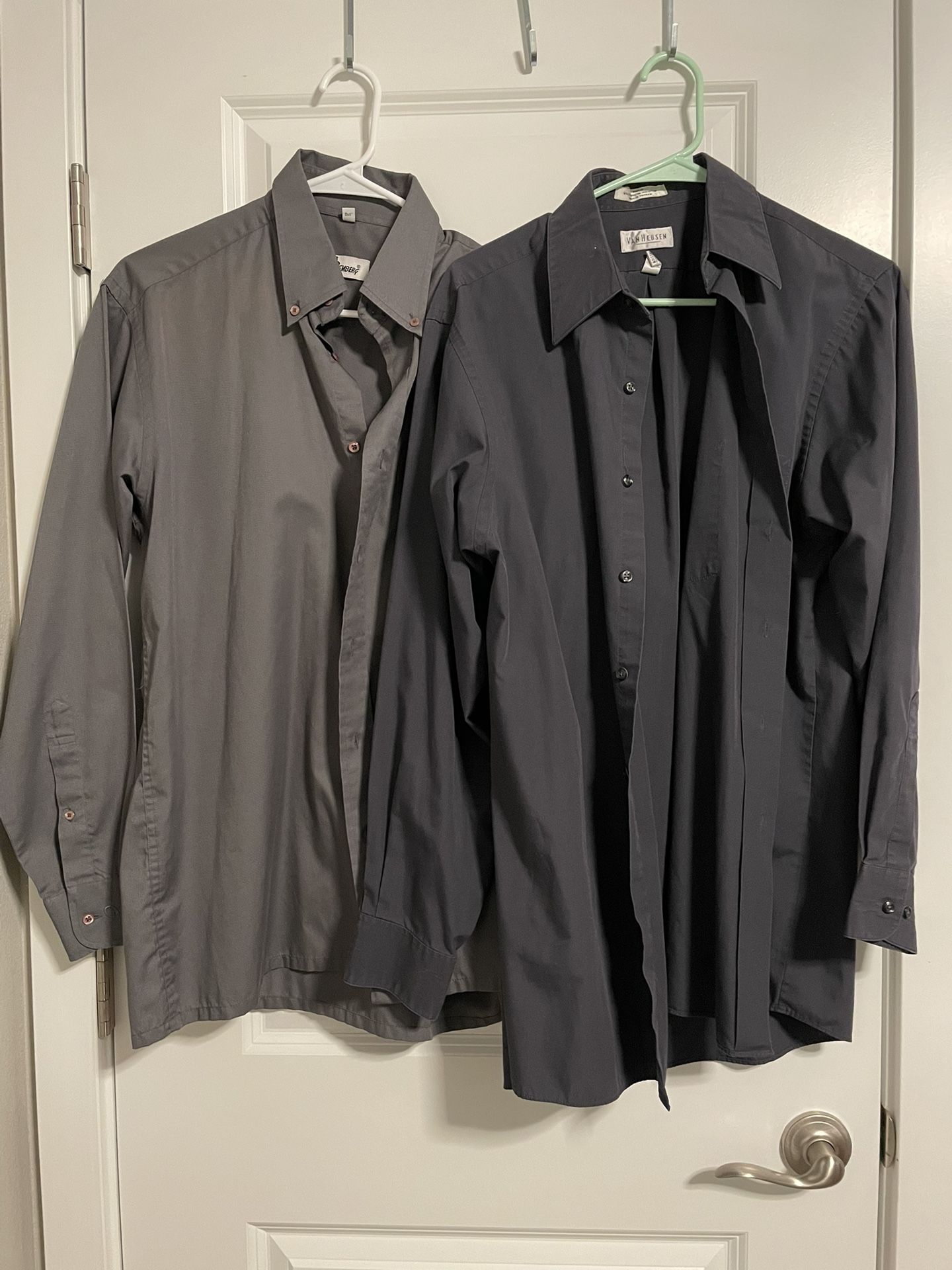 6 Size Medium Long Sleeve Button Down Shirts