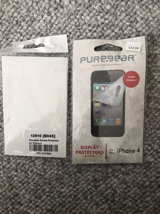 iPhone 4 screen protectors