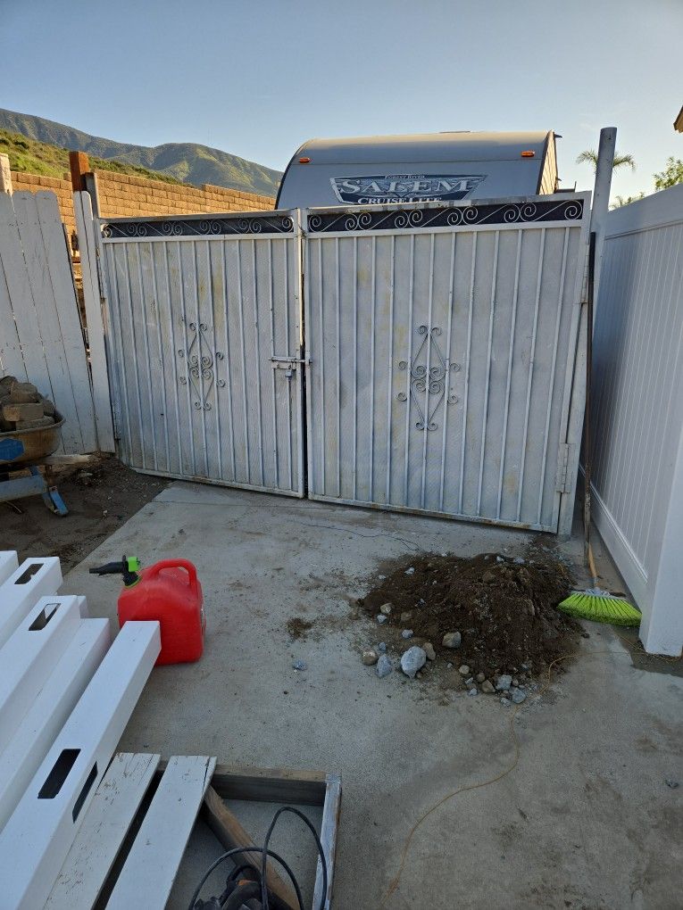 rought iron gates