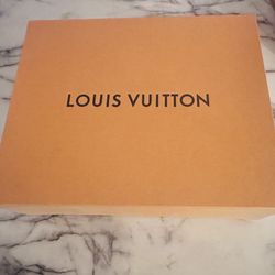 Louis Vuitton signature orange gift box