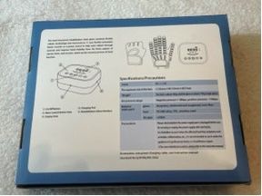 New, Firm, Exerciser Robot Glove-Brace Left Hand-Large