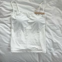 White Lace Tank Top Size Xs