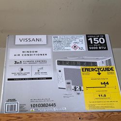 Vissani 5,000 BTU Window Air Conditioner 