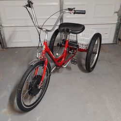Electric Tricycle.