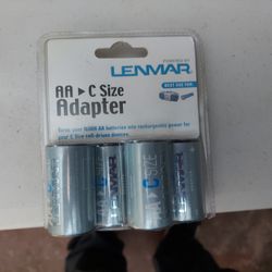 Aa To C Size Battery Adapter