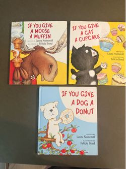 📚 If You Give a… Hardcover Book Bundle – 3 Books ✨