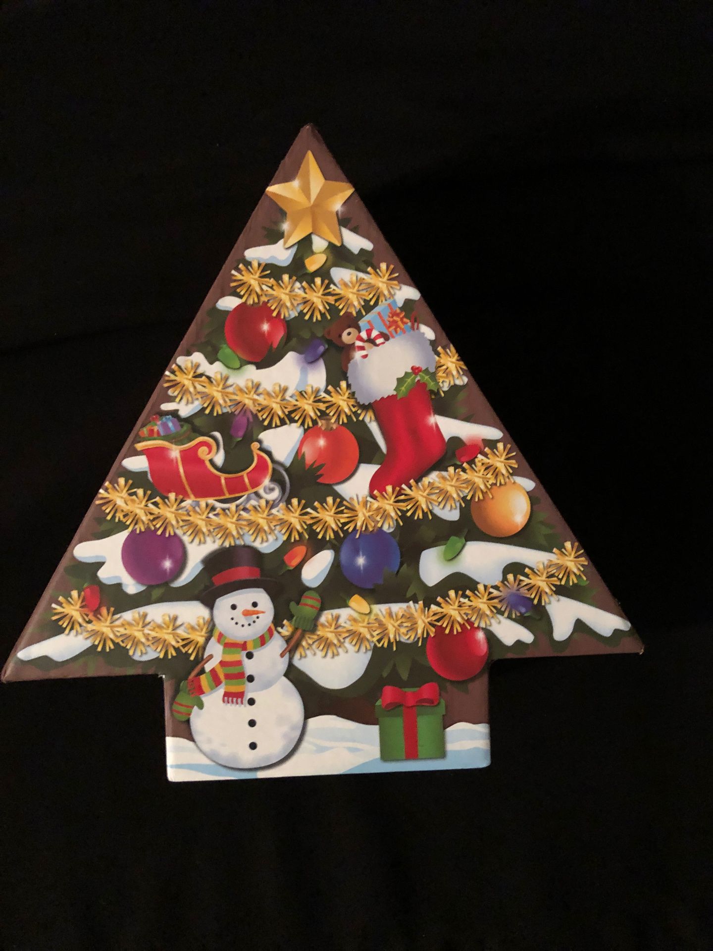 Christmas tree Decorative Gift Box