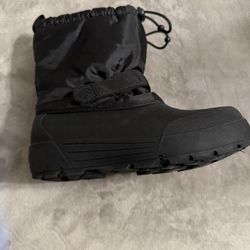 Snow Boots Size 2 Northside Black Kids 