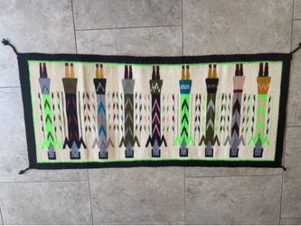 Navajo Yei rug 1960