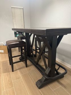 Counter height table