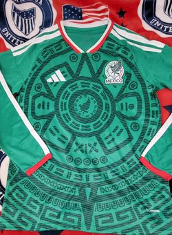 Mexico long sleeve home jersey M XL L size world cup liga mx