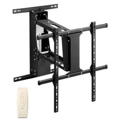 578^Motorized TV Wall Mount, TV Mount for 32 to 65 Inch TV, Electric Adjustable Ceiling TV Mount, Motorized Flip Down TV Mount Bracket with Max VESA 2