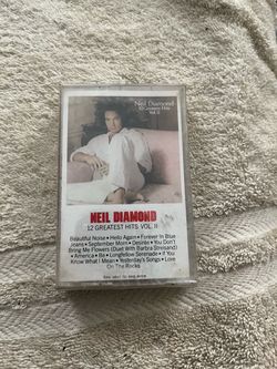Neil Diamond 12 Greatest Hits Vol. II Cassette