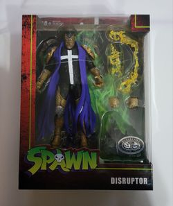 McFarlane Spawn DISRUPTOR  7” Action Figure Platinum CHASE Brand New