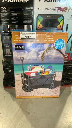 Mac Sports XL Folding Wagon with Brakes $70