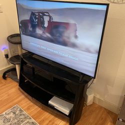 3-tiered Black TV Stand. Great condition!