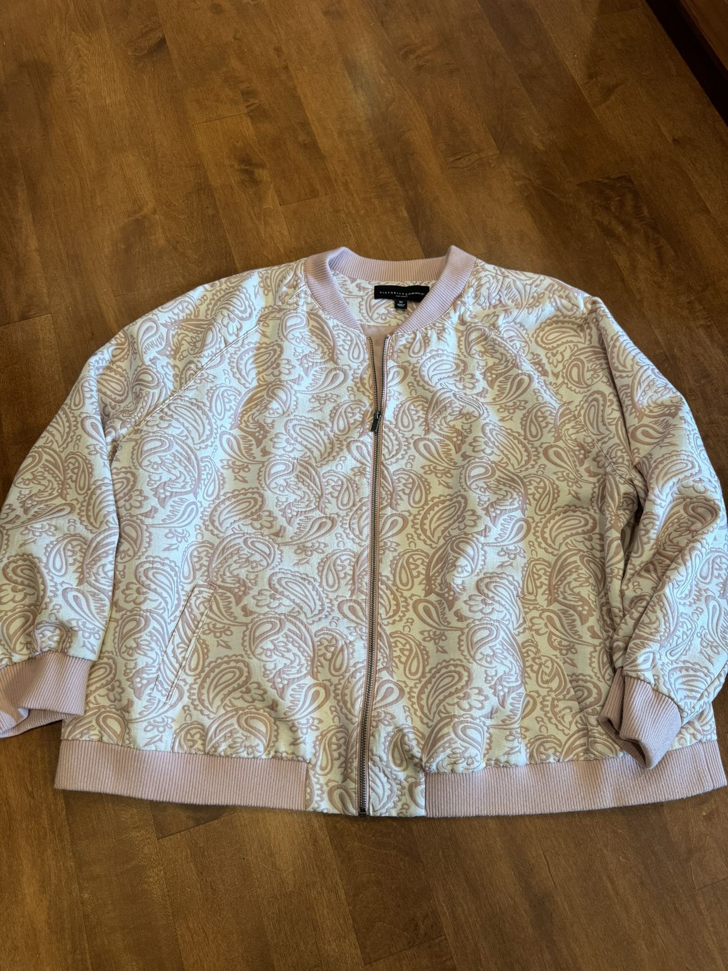 Women’s Victoria, Beckham plus size bomber jacket shipping available