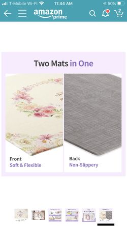 Baby milestone mat