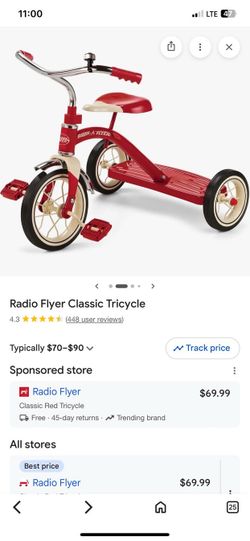 Radio flyer classic tricycle