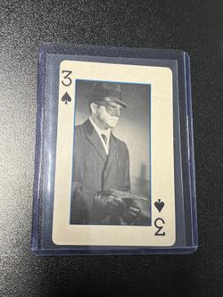 1966 Green Hornet Playing Cards Bruce Lee - 3 Of Spades