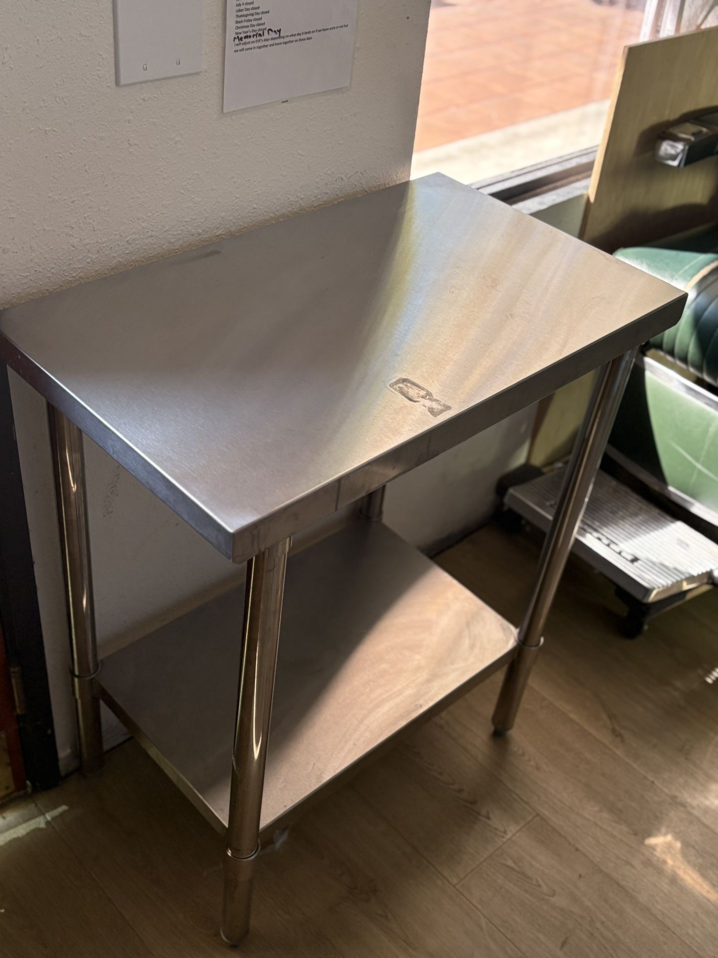 Stainless Kitchen Table