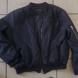 Juniors Black Jacket. Size Large