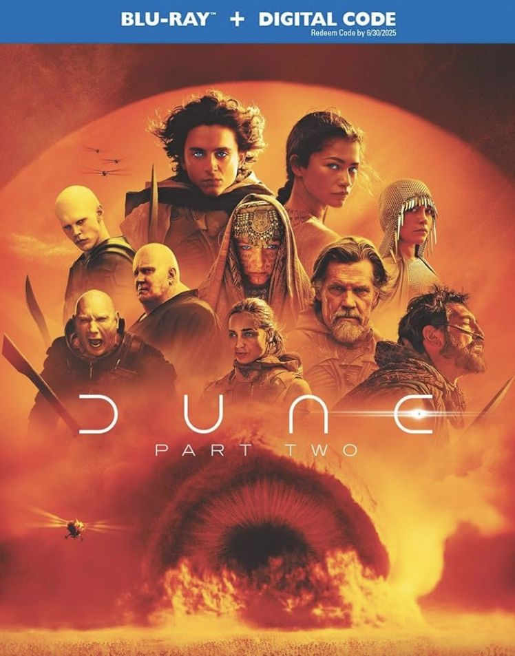Dune Part 2 Blu Ray BRAND NEW
