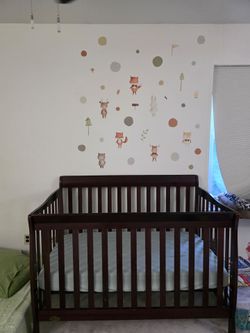 Crib and baby Mattress