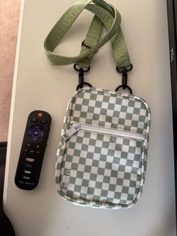 Brixley Mint Green Check CROSSBODY SLING
