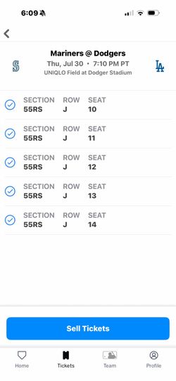 Dodger tickets