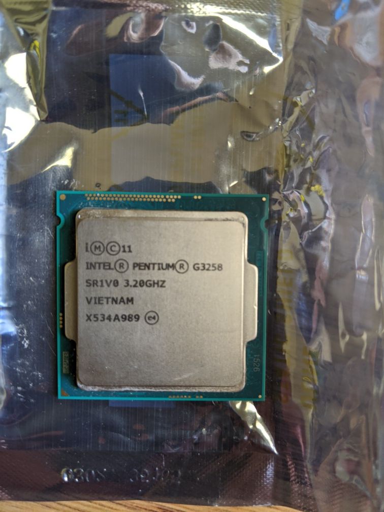 Intel Pentium G3258 CPU