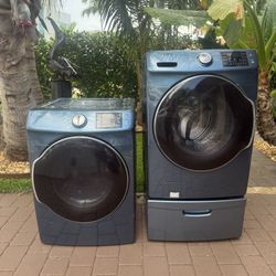 SAMSUNG WASHER AND DRYER 