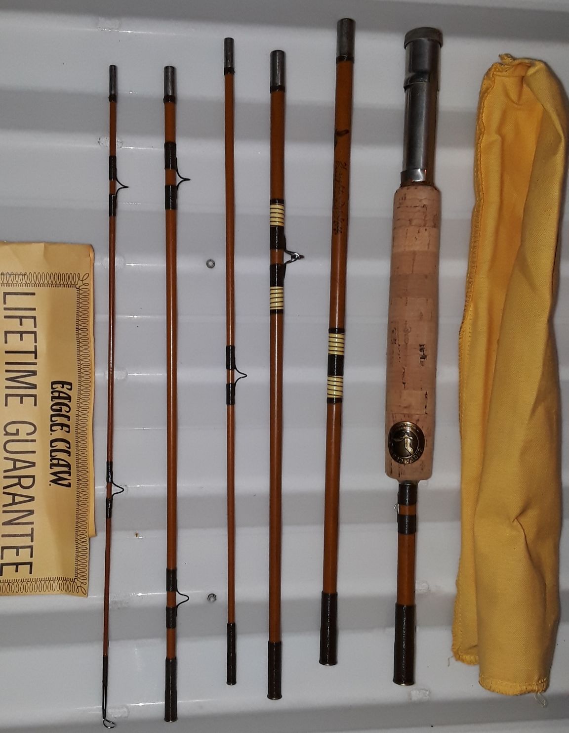 (Unused) vintage Wright & McGill Trailmaster fly rod