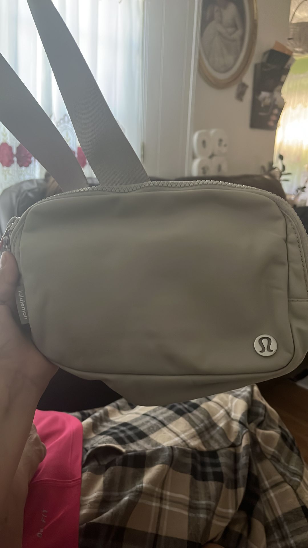 Grey Lululemon everywhere belt bag 1L