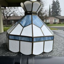 Tiffany Style Stain Glass Chandelier