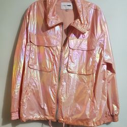 Fashion Nova Sz L Nylon Jacket EUC 