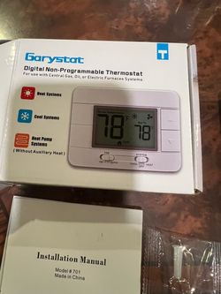 Yes, the thermostat works with the AC. It’s the device that controls
