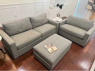 Arhaus Filmore Couch, Loveseat/Sleeper & Ottoman