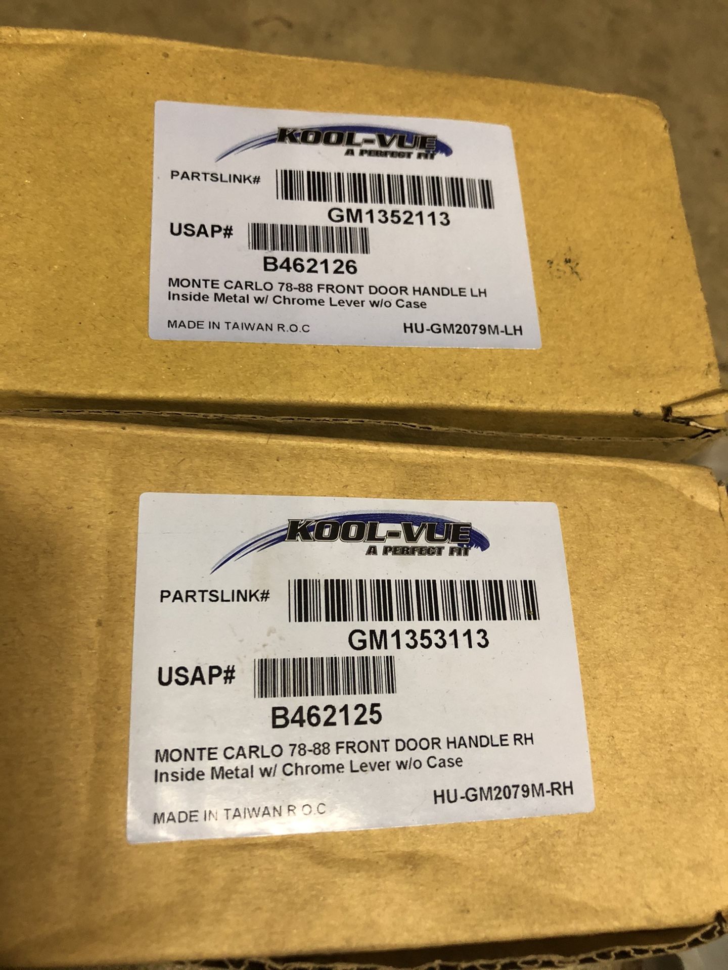 1978-88 Monte Carlo door handles