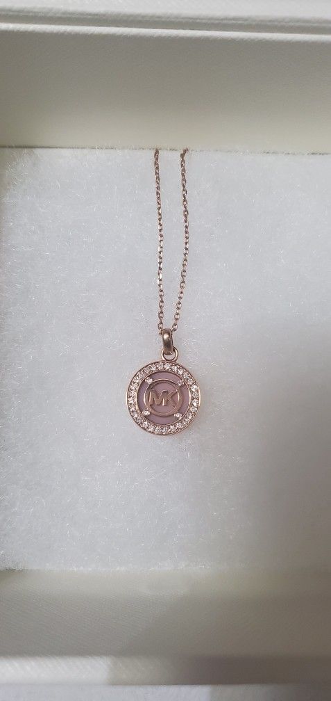 Logo MK Necklace...Nice.