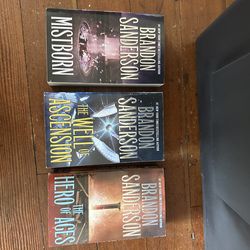 Brandon Sanderson Mistborn book bundle
