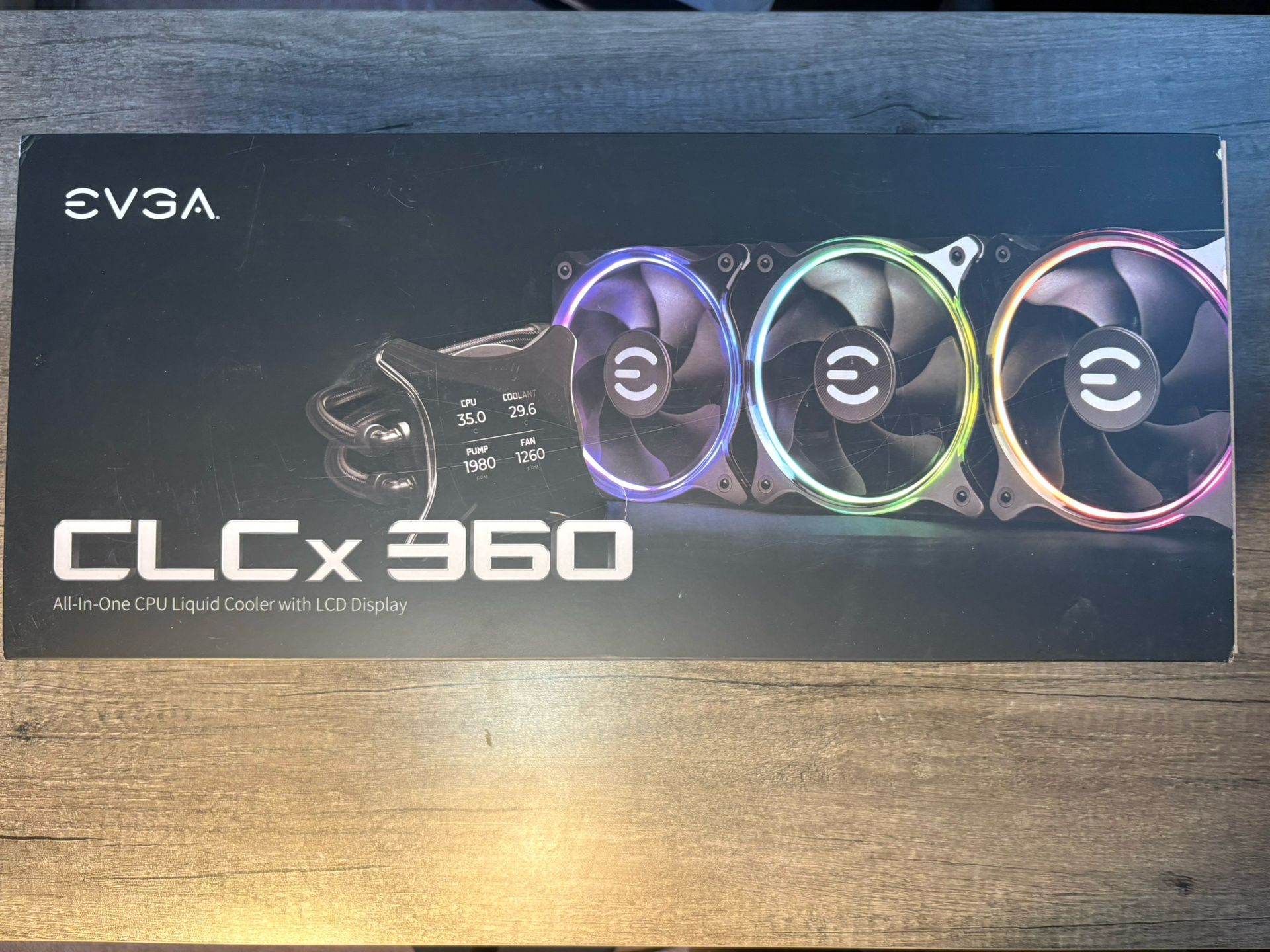 EVGA CLCx 360 AIO Liquid Cooler – BRAND NEW & SEALED